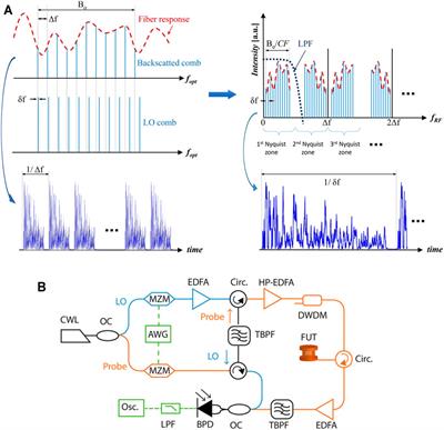 High Resolution Distributed Optical Fiber Sensing Using Time-Expanded Phase-Sensitive Reflectometry